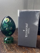 Waterford Crystal Green Egg