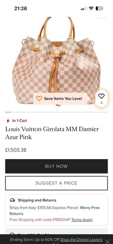 Louis vuitton damier azur - damier,