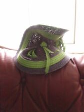 Ladies Green & Black Fascinators For Church