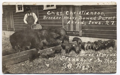 Akron iowa c1910 chas - iowa,