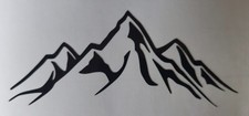 MOUNTAIN RANGE VINYL DECAL
