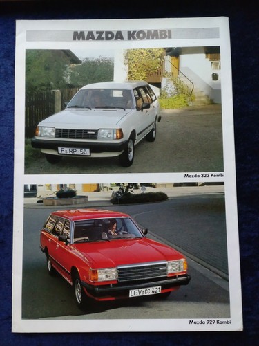 Mazda 323 station wagon 929 - mazda, wagon,