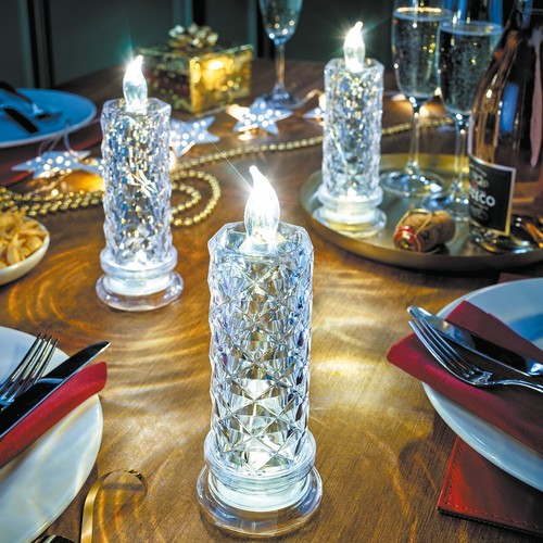 Set candle lamps battery - of,