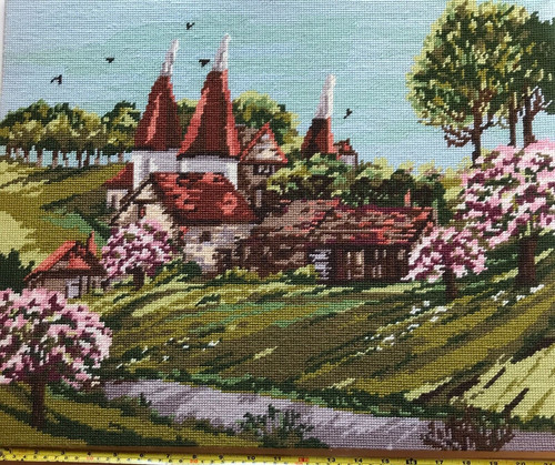 Vintage tapestry picture - tapestry,