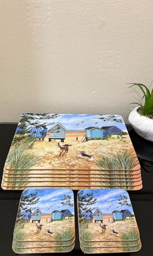 Set cork backed - of, 6x