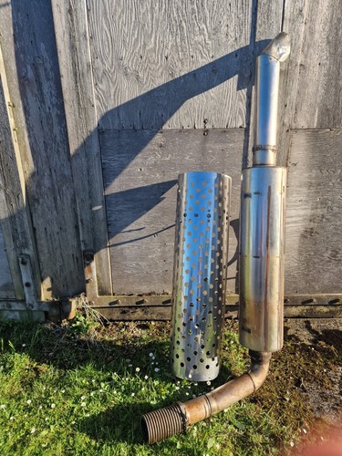 Eminox stainless steel exhaust - steel,