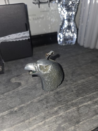 Vintage metal eagle bird - metal,