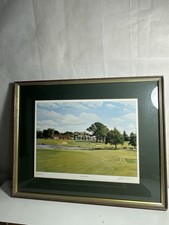 Signed Graeme W Baxter Golf