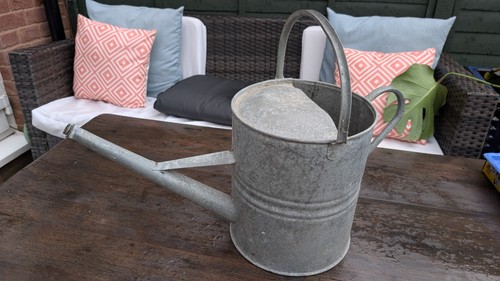 Large vintage galvanised - vintage,