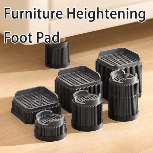 Adjustable furniture risers - adjustable,