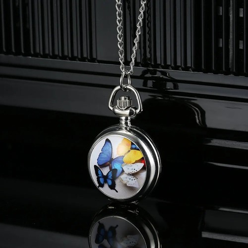 Lady locket pendant quartz - lady,