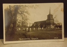 Old Real Photo Church Scene