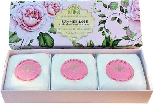 Summer rose soap 100g - rose, 3