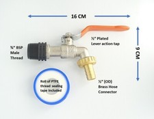 Nickle Plated Brass Lever