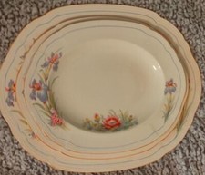Set of 3 Serving Platters – Alfred Meakin Royal Marigold "Iris"