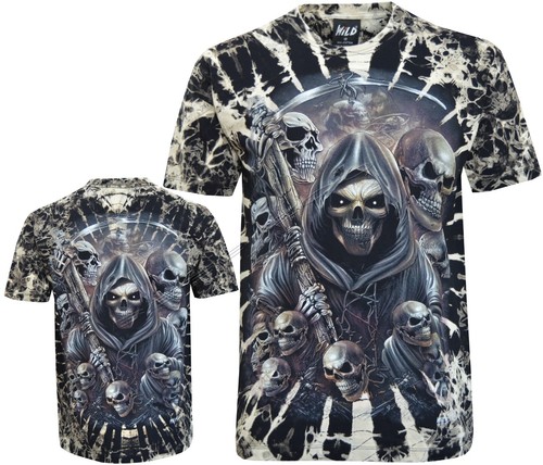 Tie dye shirt grim - t-shirt,