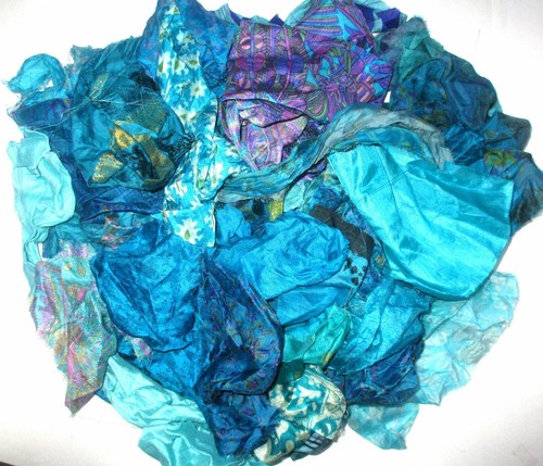 Lot pure silk - silk, antique