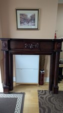 Mahogany Fire Surround Solid