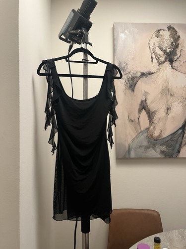 Women black full slip size - black,