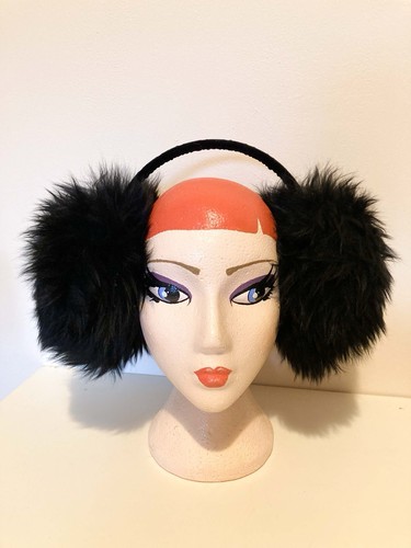 Huge oversized fluffy - huge, black