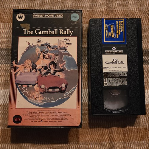The gumball rally vhs - the, 1984