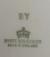 Myott Son Vintage 1930s Large