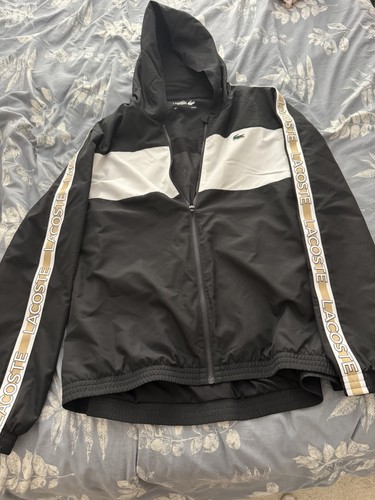 Lacoste hooded full zip - lacoste,