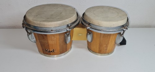 Vintage kent wood stave bongo - vintage,