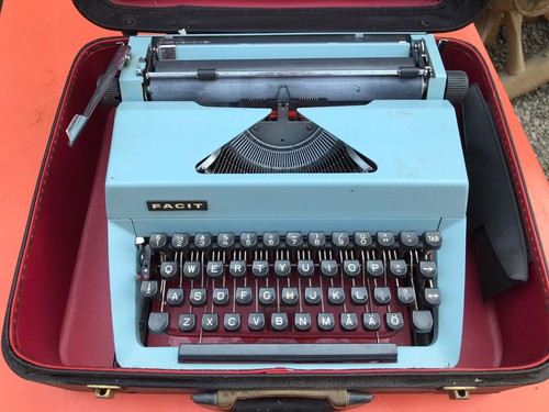 Vintage facit typewriter made - vintage,