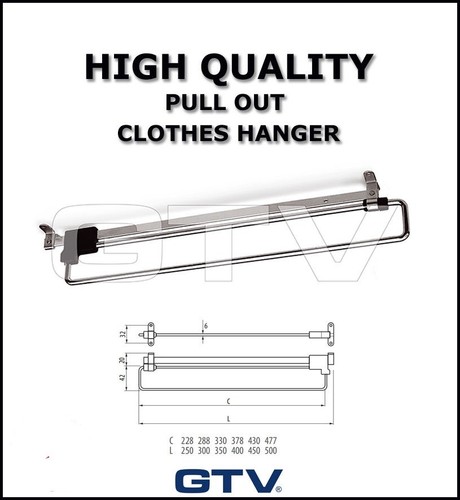 Pull out clothes hanger - clothes,
