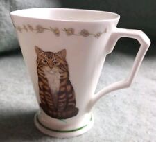 Tabby Tuxedo Cats Mug St Michael Fine Bone China 1997 Marks And Spencer Vintage 