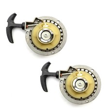 2 x Mini Moto Silver Pull