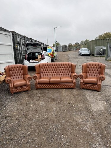 Vintage tan brown - leather, high