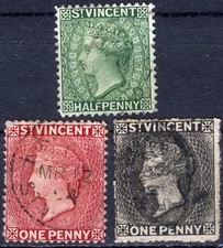 St Vincent 1883 Queen Victoria