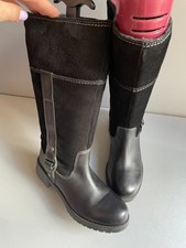 womens Wrangler black leather