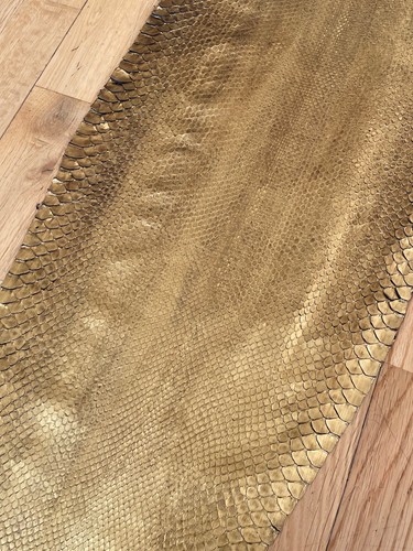 Italian genuine python skin - genuine,