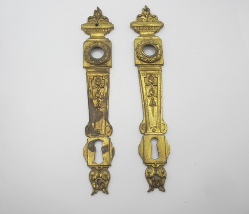 Large victorian brass door - large,