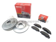 Mintex Front 2 Brake Discs And