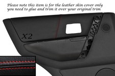 RED STITCH 2X REAR DOOR CARD