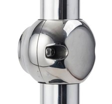 4 Marine pod stainless steel rail brackets - GPS aerial brackets