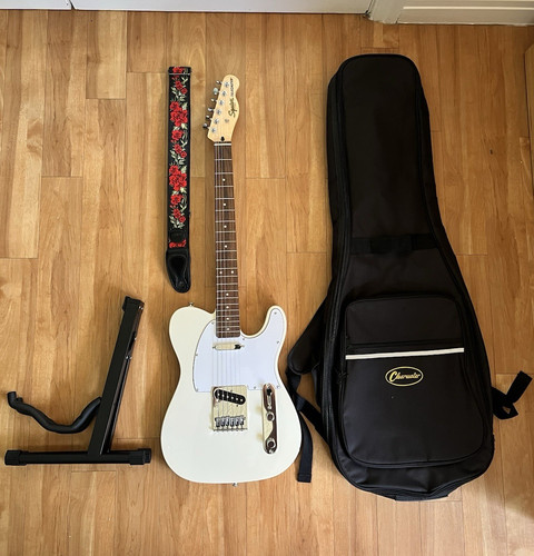 Squier telecaster white - telecaster,