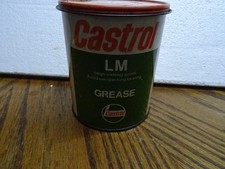 Vintage Classic Castrol grease in steel tin. Tin 1/3rd full.