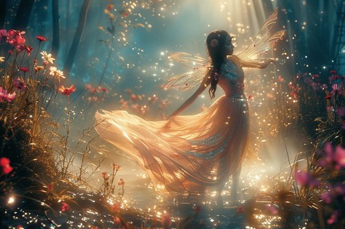 Fairy canvas picture - fairy,