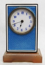 FABULOUS SILVER BLUE ENAMEL