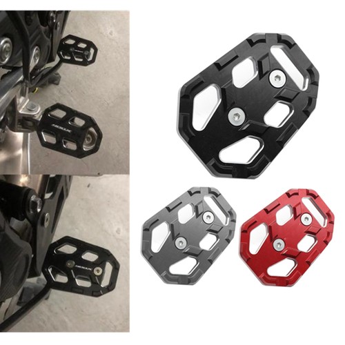 Black rear foot brake pedal - black,