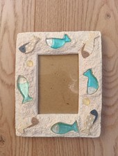 Photo Frame With  blue Fish