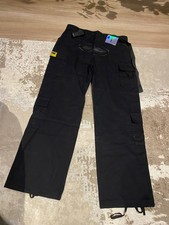 Corteiz Mens Black Cargo Track