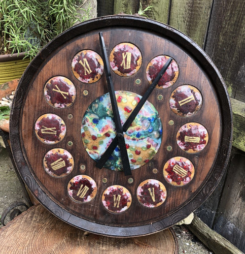 Wall clock vintage spanish - clock,