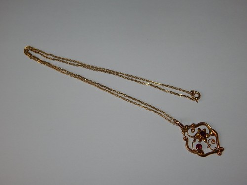 Art nouveau carat gold - art,