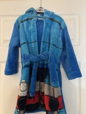 Boys Thomas The Tank Engine Dressing Gown From Mothercare 2-4years